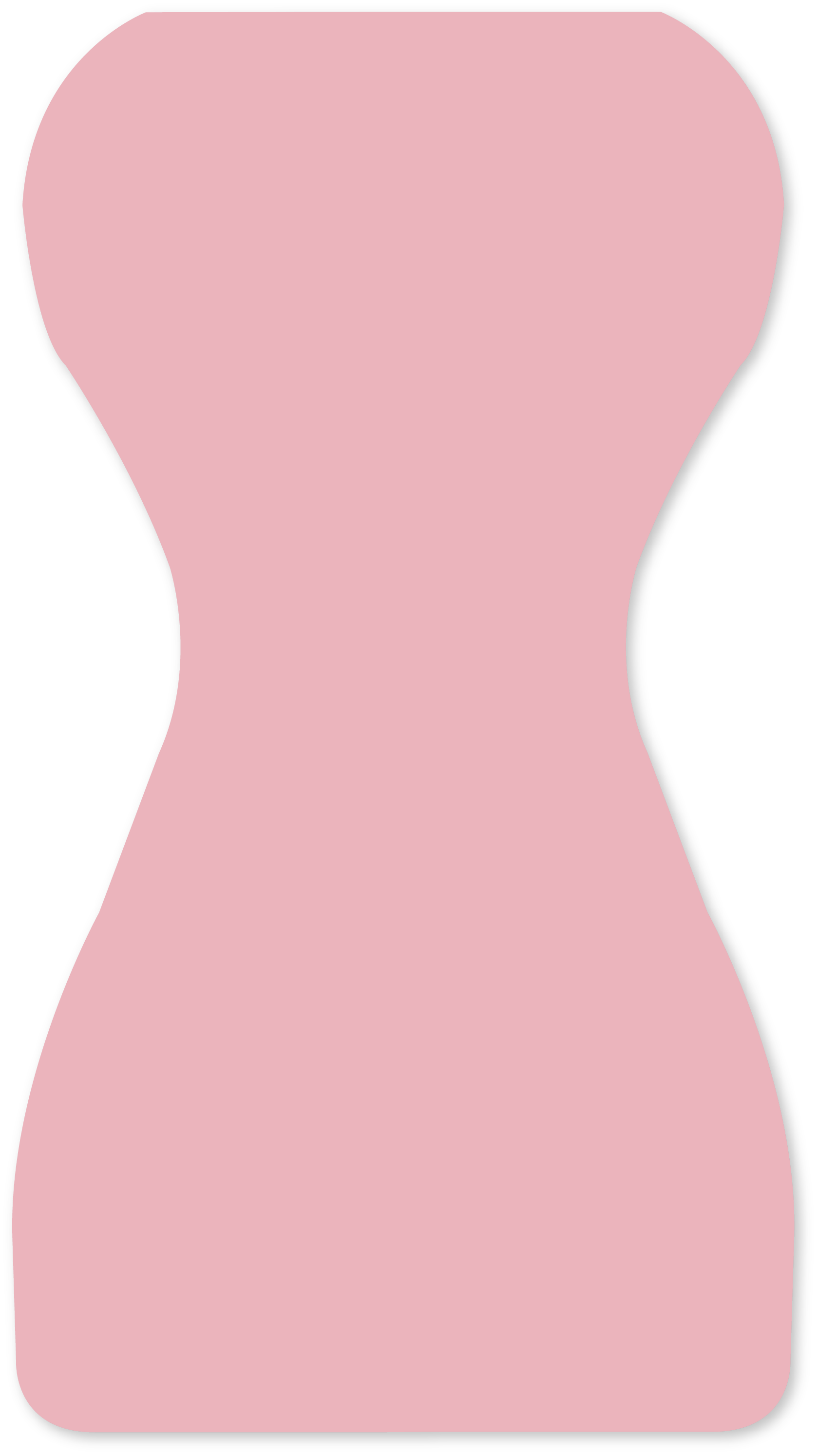 Inverted Triangle shape